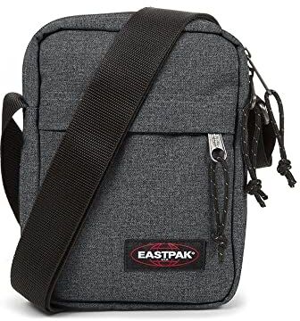 Eastpak THE ONE Borsa a Tracolla, 2.5 L, Black Denim (Grigio)