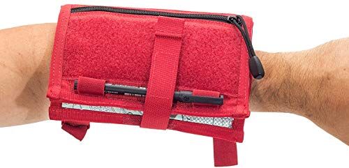 ELITE BAGS Bracciale portadocumenti : Adattabile : Rosso : Map's : Borse Elite