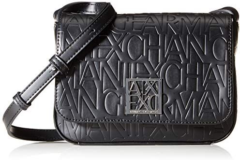 Armani Liz-Small Shoulder Strap, Crossbody Medium Donna, Nero (Nero-Black), 14x8x20 Centimeters (B x H x T)