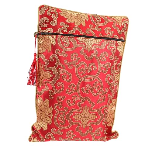 MAGICLULU Cartella in Stile Cinese Porta Libri Delle Scritture Busta Di Fascicolo Busta Avvolgente Sacchetti Per Confezioni Regalo Borsa Da Ricamo Cotone Borsa Della Spesa Gioielleria