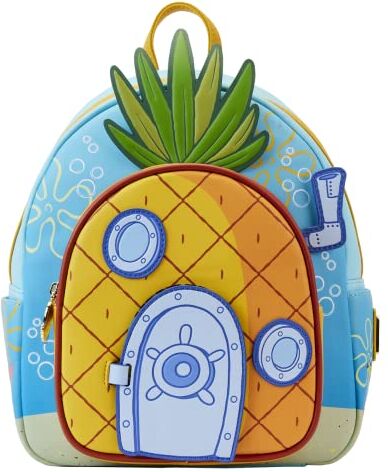 Loungefly Lounglefy Spongebob Squarepants Borsa a tracolla con doppia cinghia, Multi