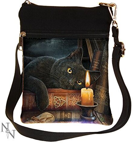 Nemesis Now Witching Hour Lisa Parker Borsa A Tracolla 23 Cm, Colore: Marrone