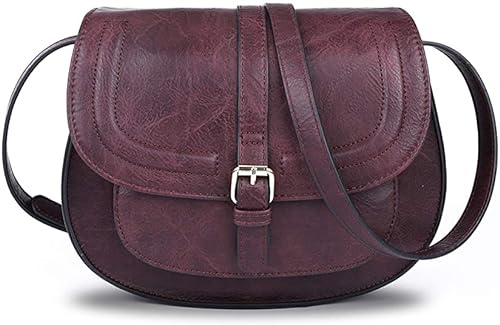 AFKOMST Borse a tracolla Donna PU Pelle borsa messenger donna Sera Pochette Viaggio Sacchetto Borsello Borsa a mano Borsa per donna