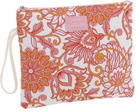 Camomilla Milano Busta Mare Donna, Pochette, Collezione Mosaic, Colore Rosso