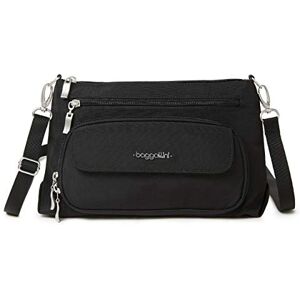 Baggallini Borsa a tracolla originale RFID per tutti i giorni nero Taglia unica Baggallini Borsa a tracolla originale RFID per tutti i giorni nero Taglia unica