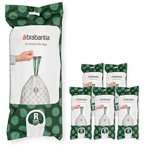 Brabantia PerfectFit Bags, Code R, 36L, 120 Bags Brabantia PerfectFit Bags, Code R, 36L, 120 Bags
