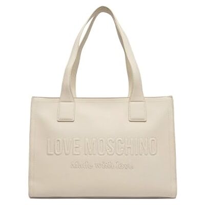 Moschino Borsa donna a mano/tracolla Love avorio BS26MO32 Moschino Borsa donna a mano/tracolla Love avorio BS26MO32