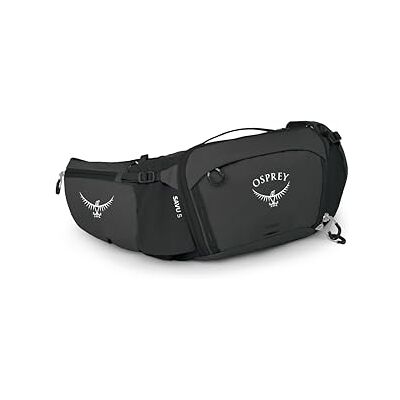 Osprey Savu Marsupio da ciclismo unisex, 5L, Raven Black Osprey Savu Marsupio da ciclismo unisex, 5L, Raven Black
