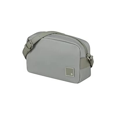 Samsonite Essentially Karissa, Borsa a tracolla XS, 21 cm, Grigio (Dove Grey) Samsonite Essentially Karissa, Borsa a tracolla XS, 21 cm, Grigio (Dove Grey)