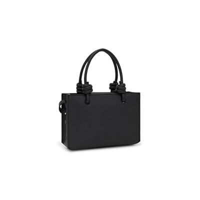 TOUS Mini Horiz T La Rue New, Borsa da donna, Nero, 6 litri TOUS Mini Horiz T La Rue New, Borsa da donna, Nero, 6 litri