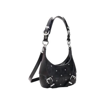 Desigual borsetta borsa a tracolla Coriolis Haiti Mini Hand Bag Black nero Desigual borsetta borsa a tracolla Coriolis Haiti Mini Hand Bag Black nero