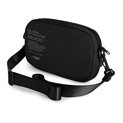 Munich Recycled X Crossbody Black, Donna, Nero , Nero Munich Recycled X Crossbody Black, Donna, Nero , Nero