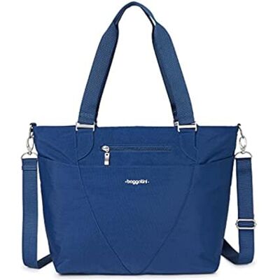 Baggallini Avenue Tote, Pacifico., Taglia unica, Avenue Travel Tote Bag Baggallini Avenue Tote, Pacifico., Taglia unica, Avenue Travel Tote Bag