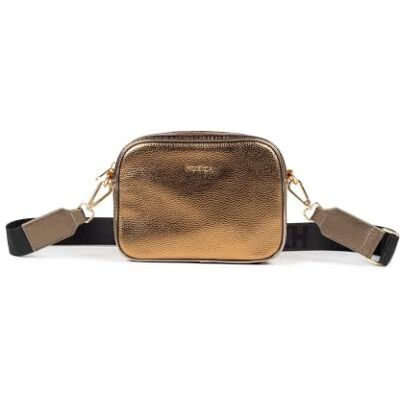 Munich Block Fun Fw25 Crossbody Camera C/Cooper, Borse e Zaini Donna, Marrone Munich Block Fun Fw25 Crossbody Camera C/Cooper, Borse e Zaini Donna, Marrone