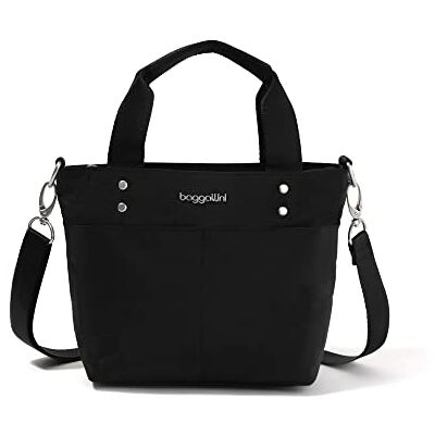 Baggallini Mini borsa da trasporto, nero, Taglia unica Baggallini Mini borsa da trasporto, nero, Taglia unica