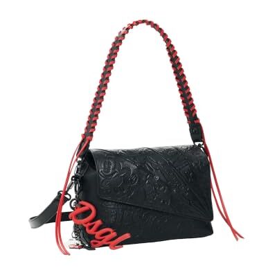 Desigual borsa a tracolla All Mickey Phuket Shoulder Bag Black nero Desigual borsa a tracolla All Mickey Phuket Shoulder Bag Black nero