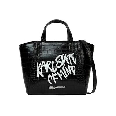 Lagerfeld Donne Logo Small Camera Bag Quote Nero One size Lagerfeld Donne Logo Small Camera Bag Quote Nero One size