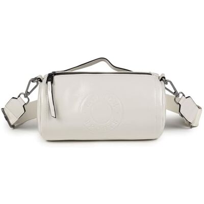 Munich MH Fw25 Crossbody Barrel C/White, Borse e Zaini Donna, Bianco Munich MH Fw25 Crossbody Barrel C/White, Borse e Zaini Donna, Bianco