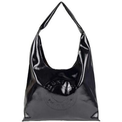 Munich MH Fw25 Hobo C/Black, Borse e Zaini Donna, Nero Munich MH Fw25 Hobo C/Black, Borse e Zaini Donna, Nero