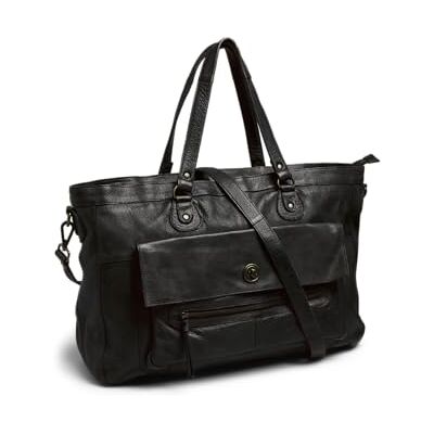 PIECES Leather Travel Bag, Pctotally Royal-Borsa da Viaggio in Pelle Donna, Nero, Taglia Unica PIECES Leather Travel Bag, Pctotally Royal-Borsa da Viaggio in Pelle Donna, Nero, Taglia Unica