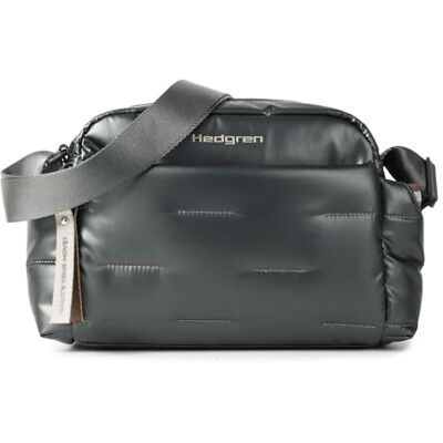 Hedgren Borsa a tracolla Cocoon Cozy Shoulder Bag Black Ink grigio scuro Hedgren Borsa a tracolla Cocoon Cozy Shoulder Bag Black Ink grigio scuro