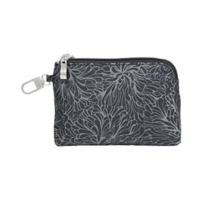 Baggallini On The Go Daily Bag RFID Daily Pouch per viaggi, stampa Midnight Blossom, taglia unica Baggallini On The Go Daily Bag RFID Daily Pouch per viaggi, stampa Midnight Blossom, taglia unica