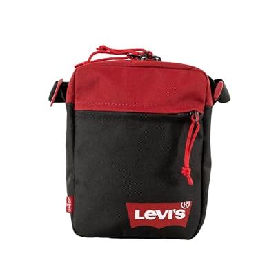Levis Mini Crossbody Solid (Red Batwing), Borsa Uomo, Regular Red, Taglia unica Levis Mini Crossbody Solid (Red Batwing), Borsa Uomo, Regular Red, Taglia unica