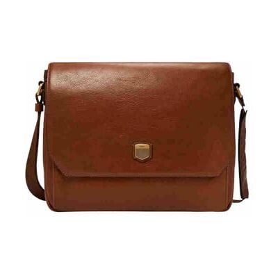 Fossil Hayes Borsa a tracolla da uomo, colore: marrone, piccola Fossil Hayes Borsa a tracolla da uomo, colore: marrone, piccola