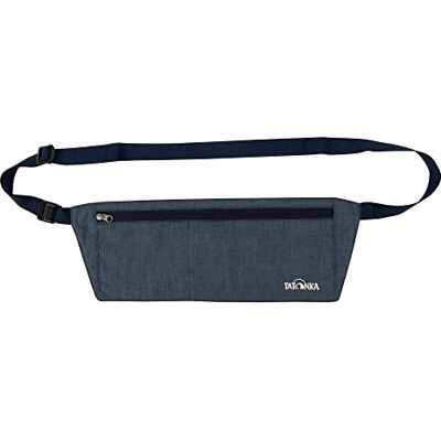 Tatonka Marsupio unisex in pelle, Blu scuro, 12 x 33 cm Tatonka Marsupio unisex in pelle, Blu scuro, 12 x 33 cm