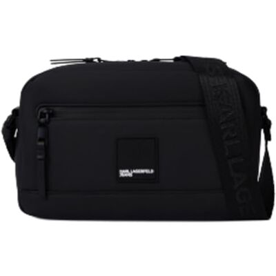 Lagerfeld Borsa a tracolla da uomo rivestita in poliuretano, taglia unica Lagerfeld Borsa a tracolla da uomo rivestita in poliuretano, taglia unica
