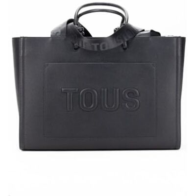 TOUS Shopper XL Amaya T LA Rue New Nero, Borsa da donna TOUS Shopper XL Amaya T LA Rue New Nero, Borsa da donna