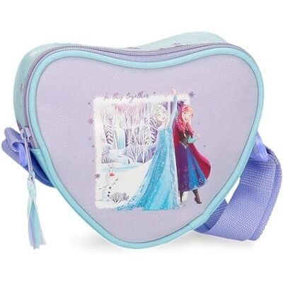 Disney Joumma Frozen In This Together Borsa a Tracolla Lila 17x14,5x4 cm Poliestere Disney Joumma Frozen In This Together Borsa a Tracolla Lila 17x14,5x4 cm Poliestere