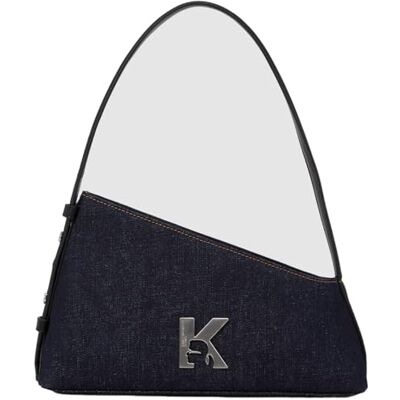 Lagerfeld Donne Geo Shoulder Bag Denim Lagerfeld Donne Geo Shoulder Bag Denim