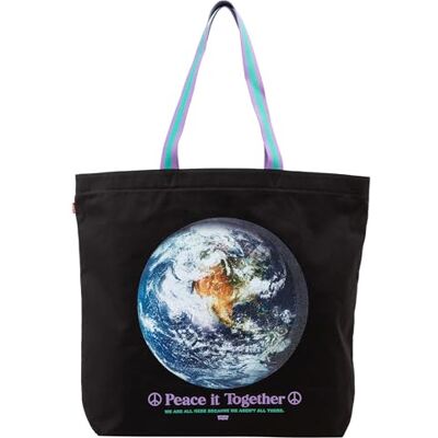 Levis XL Graphic Tote, Bags Unisex-Adulto, Nero Normale, 54x14x43cm Levis XL Graphic Tote, Bags Unisex-Adulto, Nero Normale, 54x14x43cm