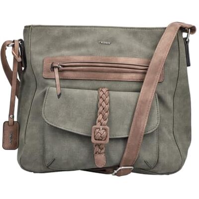 Rieker Borsa a tracolla da donna H1340, verde, verde Rieker Borsa a tracolla da donna H1340, verde, verde