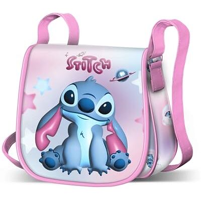 Disney Lilo e Stitch Cosmic-Borsa a Tracolla Muffin Mini, Rosa, 17 x 16 cm Disney Lilo e Stitch Cosmic-Borsa a Tracolla Muffin Mini, Rosa, 17 x 16 cm
