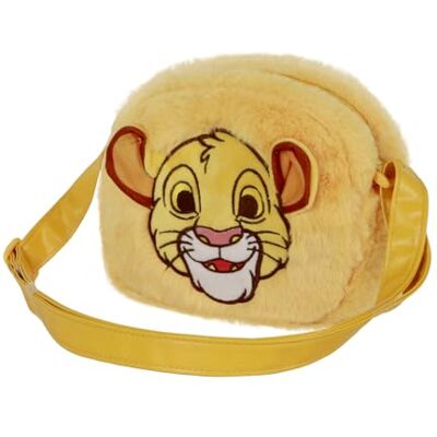 Disney Il Re Leone Sit-Mini Borsa a Tracolla Plush, Giallo Disney Il Re Leone Sit-Mini Borsa a Tracolla Plush, Giallo