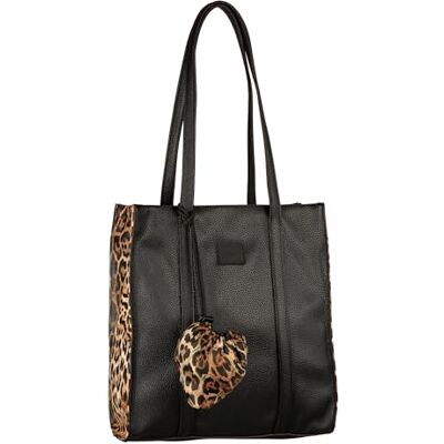 Gabor bags Elfie Luxe Borsa a tracolla da donna, con chiusura lampo, misura media, colore: Nero, Nero, m, moderno Gabor bags Elfie Luxe Borsa a tracolla da donna, con chiusura lampo, misura media, colore: Nero, Nero, m, moderno