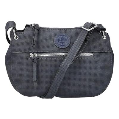 Rieker Borsa a tracolla da donna con cerniera Crossbody H1501, Blu, s Rieker Borsa a tracolla da donna con cerniera Crossbody H1501, Blu, s