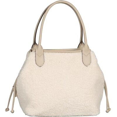 Gabor bags Granada Fur Borsa a tracolla da donna, con chiusura lampo, misura media, beige Gabor bags Granada Fur Borsa a tracolla da donna, con chiusura lampo, misura media, beige