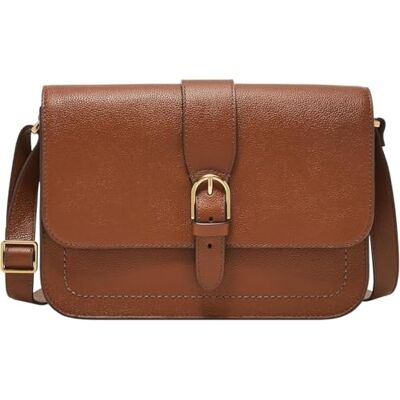 Fossil Zoey borsa donna piccola Crossbody in pelle nera rossa, l : 19,7 cm, l : 3,8 cm, h : 11,4 cm, Fossil Zoey borsa donna piccola Crossbody in pelle nera rossa, l : 19,7 cm, l : 3,8 cm, h : 11,4 cm,