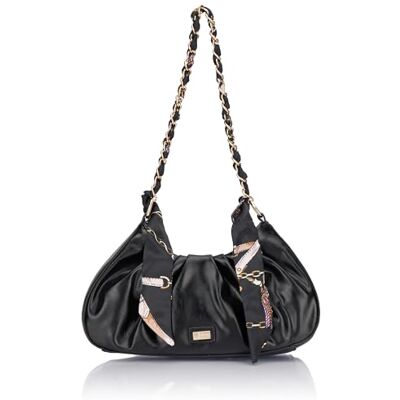 aleva Borsa a tracolla donna, Nero aleva Borsa a tracolla donna, Nero