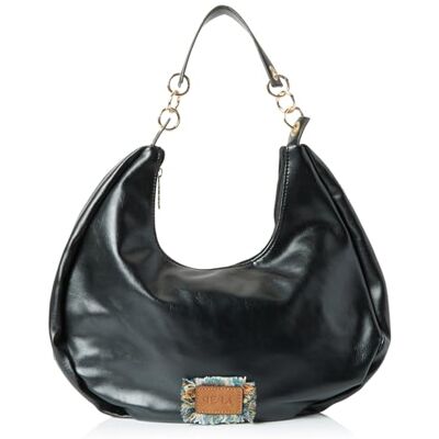 aleva , Borsa a tracolla donna, Nero, taglia unica aleva , Borsa a tracolla donna, Nero, taglia unica