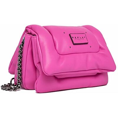 Replay Borsa a tracolla da donna Fw3336, 320 Cyclamen Fucsia, Einheitsgröße Replay Borsa a tracolla da donna Fw3336, 320 Cyclamen Fucsia, Einheitsgröße