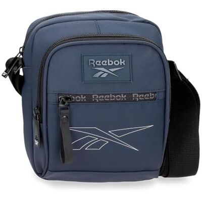 Reebok Columbus Borsa a Tracolla Mediana Marino 17x22x8 cm Poliestere di Joumma Bags Reebok Columbus Borsa a Tracolla Mediana Marino 17x22x8 cm Poliestere di Joumma Bags