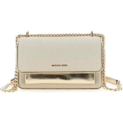 Michael Kors LG SHOULDER Donna PALE GOLD Taglia TU Michael Kors LG SHOULDER Donna PALE GOLD Taglia TU