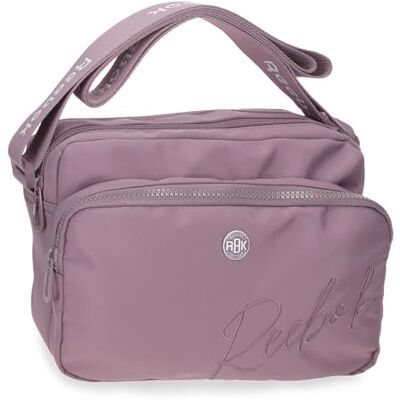 Reebok borsa a tracolla a due scomparti, 25 x 16 x 6, 5 cms poliestere di Joumma Bags, viola rosa Reebok borsa a tracolla a due scomparti, 25 x 16 x 6, 5 cms poliestere di Joumma Bags, viola rosa