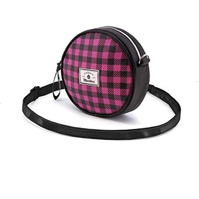 KARACTERMANIA Martina D'Antiochia (La Diversión de Martina) Pink-Borsa a Tracolla Rotonda, Rosa, 18.5 x 18.5 cm KARACTERMANIA Martina D'Antiochia (La Diversión de Martina) Pink-Borsa a Tracolla Rotonda, Rosa, 18.5 x 18.5 cm