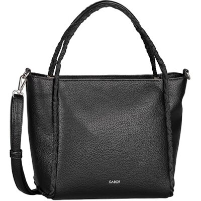 Gabor bags Ariela Borsa a tracolla da donna con chiusura lampo, misura media, Nero, m, moderno Gabor bags Ariela Borsa a tracolla da donna con chiusura lampo, misura media, Nero, m, moderno