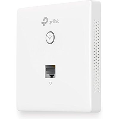 TP-Link EAP115-Wall Access Point Wireless N300 Mbps, 802.11b/g/n, 1 10/100 Mbps LAN, Supporto 802.3af PoE, Captive Portal, Gestione Software Centralizzata, Predisposizione al Montaggio a Muro TP-Link EAP115-Wall Access Point Wireless N300 Mbps, 802.11b/g/n, 1 10/100 Mbps LAN, Supporto 802.3af PoE, Captive Portal, Gestione Software Centralizzata, Predisposizione al Montaggio a Muro
